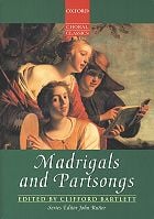 Madrigals and Partsongs SATB Choral Score cover